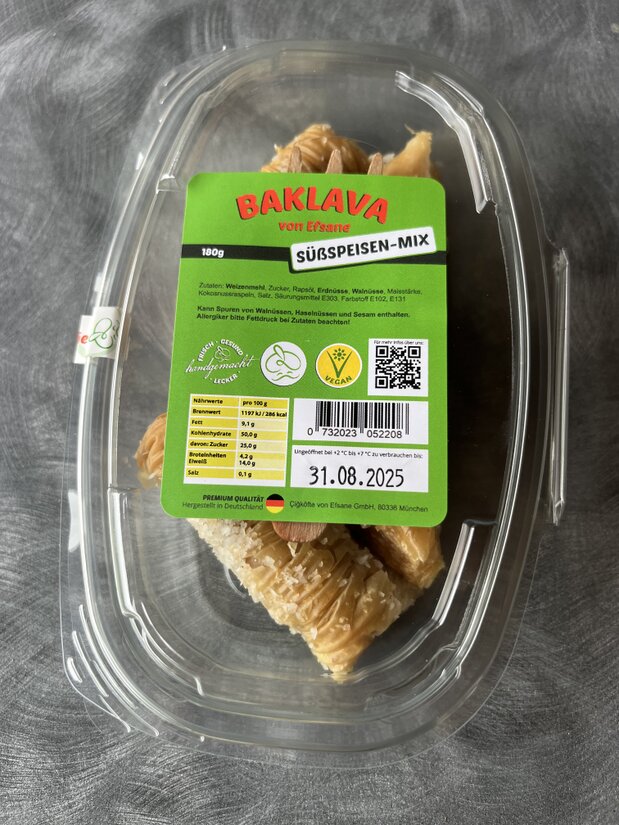 Baklava Mix 200 g – Dessertauswahl